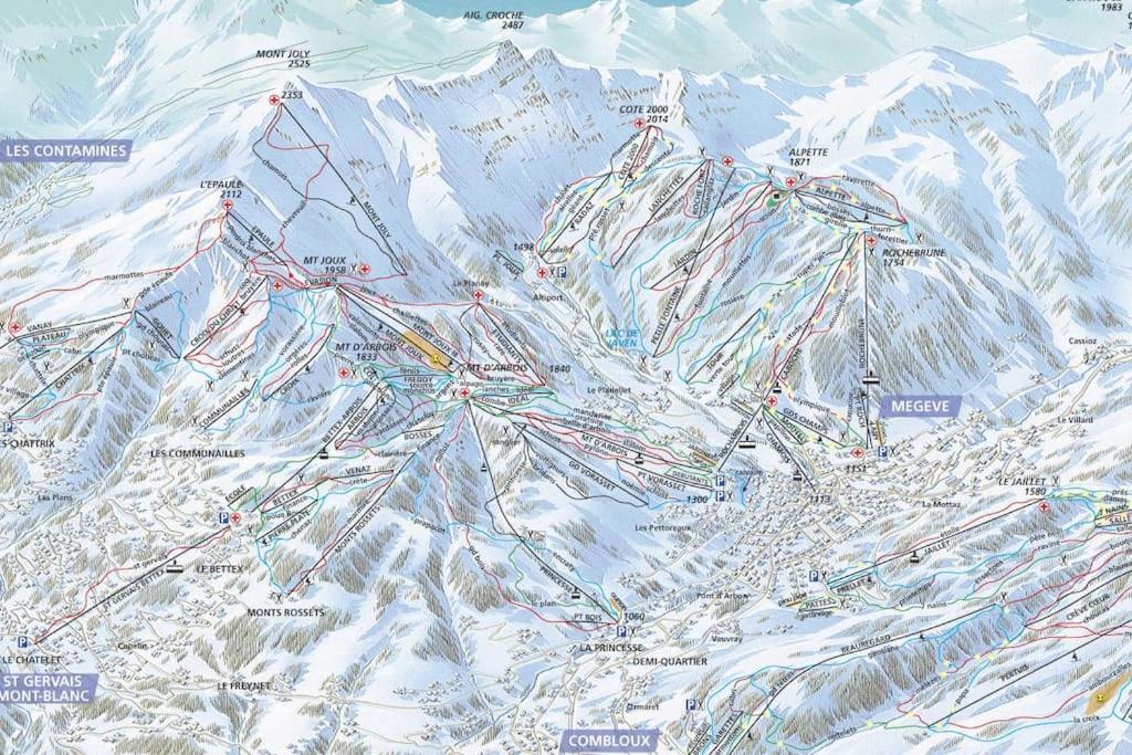 Kaban' Des Neiges Apartman Saint-Gervais-les-Bains Kültér fotó